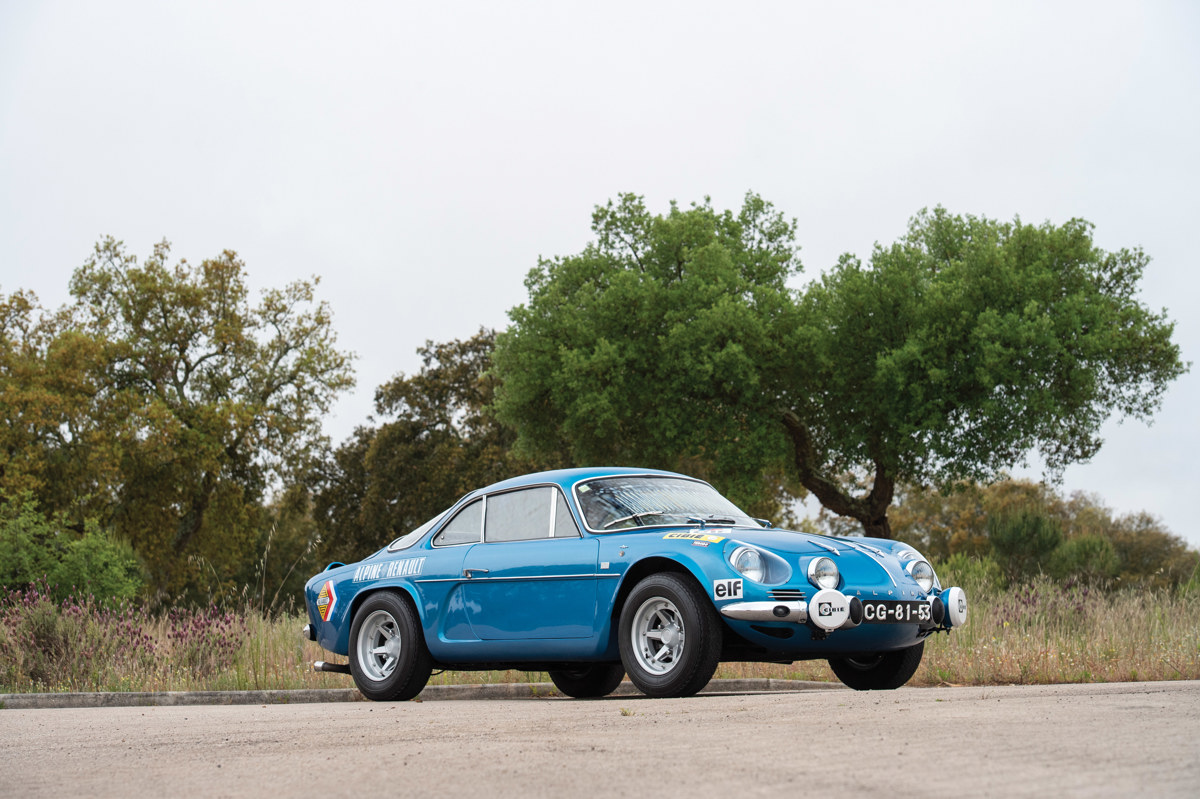 1972 Alpine-Renault A110 1300 offered at RM Sotheby’s The Sáragga Collection live auction 2019